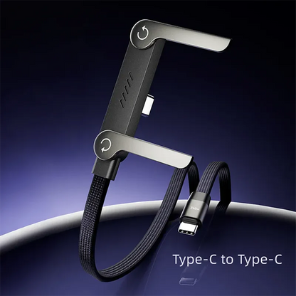 Fast Charging Foldable Stand Cable