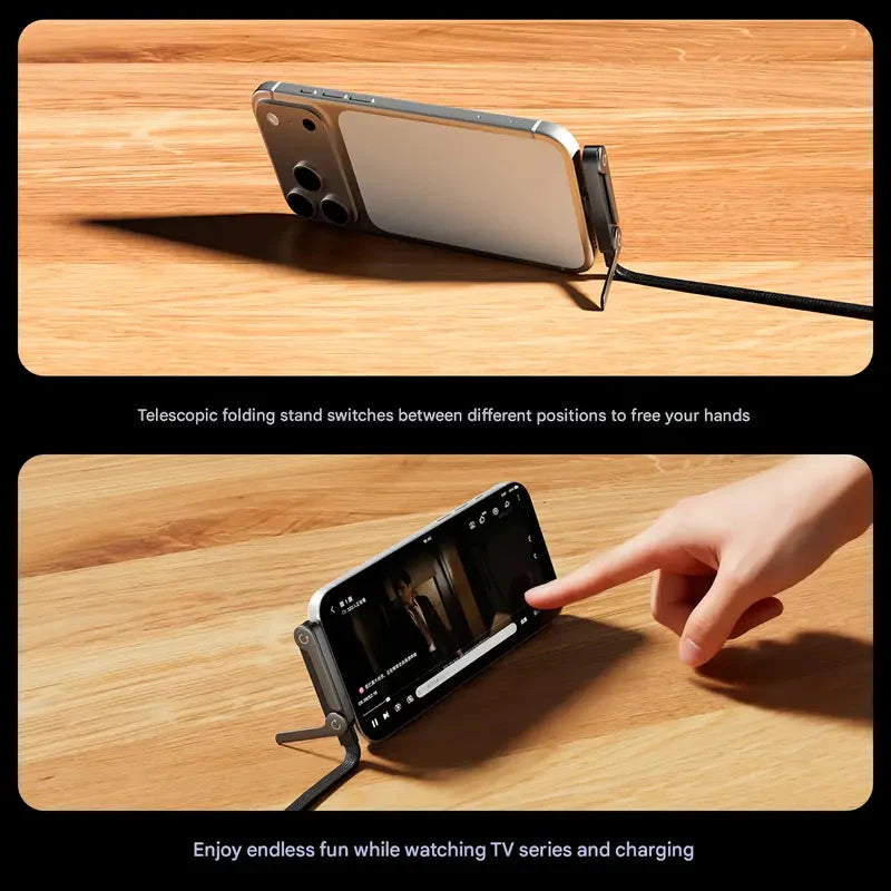 Fast Charging Foldable Stand Cable
