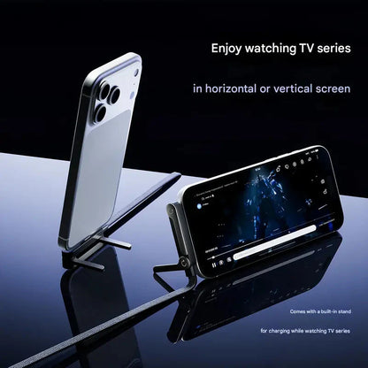 Fast Charging Foldable Stand Cable