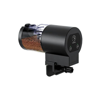 Automatic Fish Feeder 100ML – Battery Powere Timer for Aquarium & Fish Tank, Easy Setup Auto Food